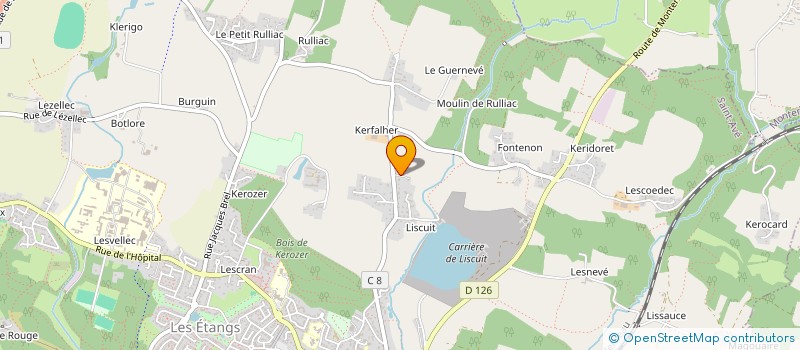 localisation de l'entreprise MONSIEUR LOIC LEMARE  SAINT-AVE