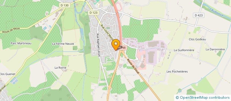 localisation de l'entreprise MONSIEUR LOIC LEMASSON à BRISSAC LOIRE AUBANCE