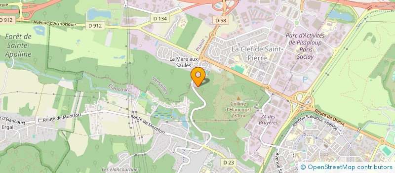 localisation de l'entreprise MONSIEUR LOIC LEMATTRE  PLAISIR