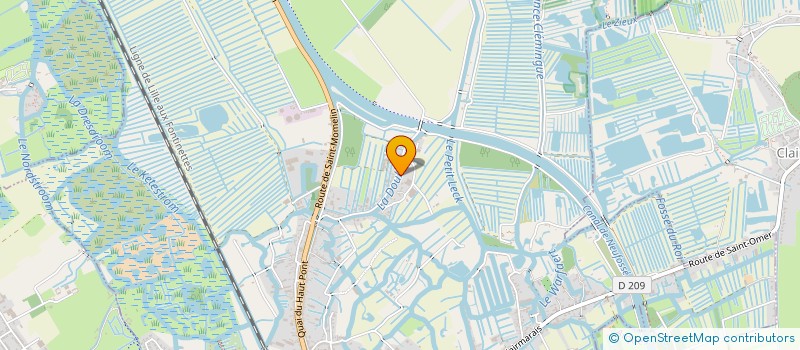 localisation de l'entreprise MONSIEUR LOIC LENOIR  SAINT-OMER