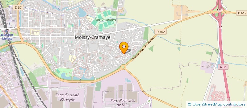 localisation de l'entreprise MONSIEUR LOIC LEONIL à MOISSY-CRAMAYEL