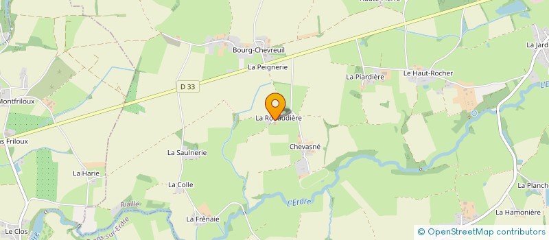 localisation de l'entreprise MONSIEUR LOIC LERAY  TRANS-SUR-ERDRE