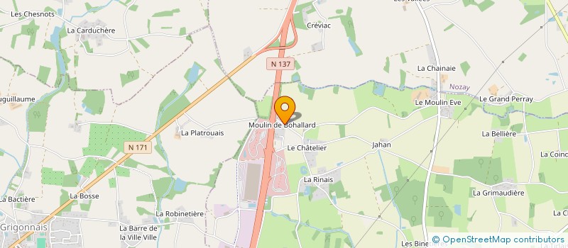 localisation de l'entreprise MONSIEUR LOIC LERAY  PUCEUL