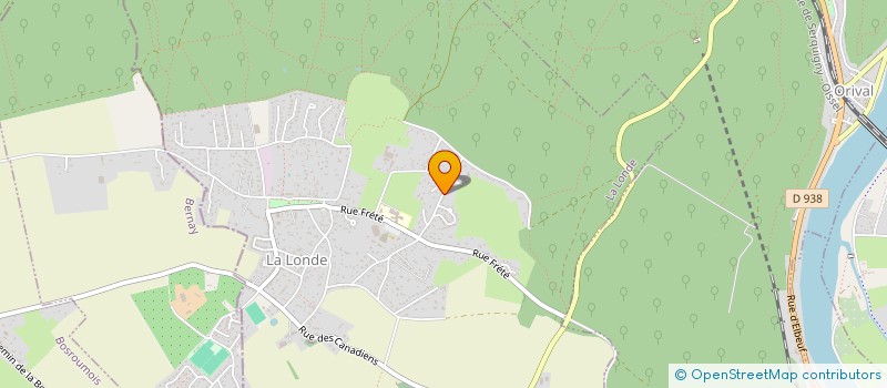 localisation de l'entreprise MONSIEUR LOIC LETELLIER  LA LONDE