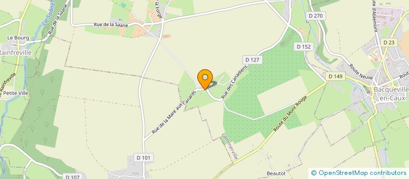 localisation de l'entreprise MONSIEUR LOIC LEVASSEUR  LAMMERVILLE