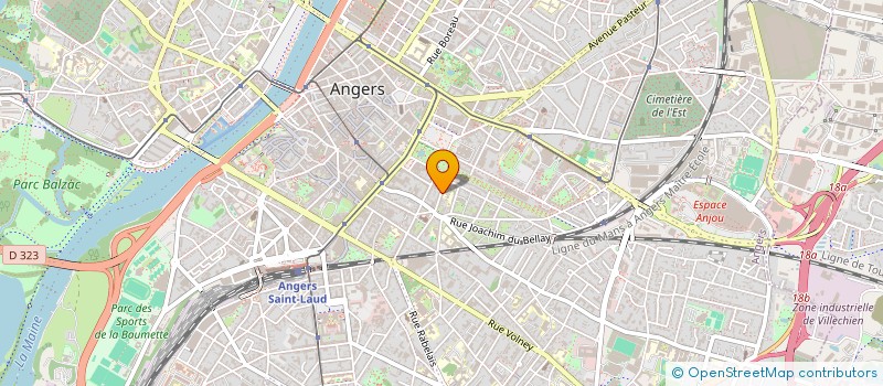 localisation de l'entreprise MONSIEUR LOIC LIDEC à ANGERS