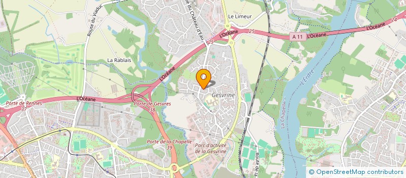 localisation de l'entreprise MONSIEUR LOIC LINDER à LA CHAPELLE-SUR-ERDRE