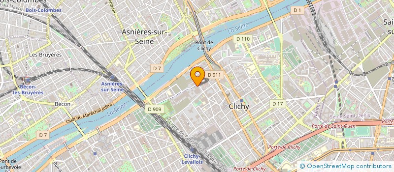 localisation de l'entreprise MONSIEUR LOIC LISEMBARD à CLICHY