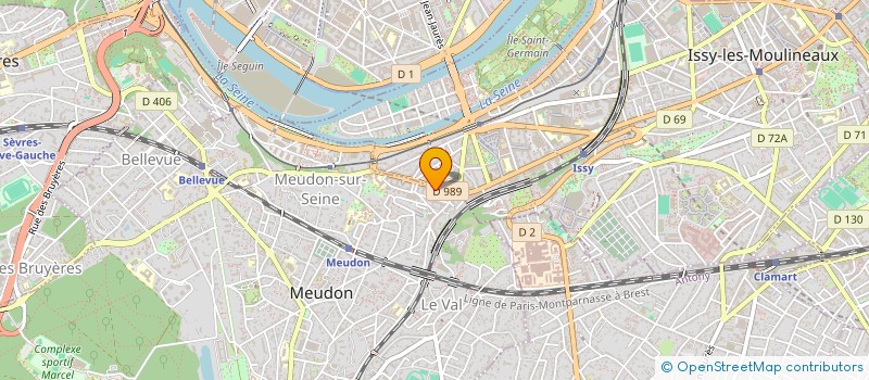 localisation de l'entreprise MONSIEUR LOIC LOIC MORAN à MEUDON