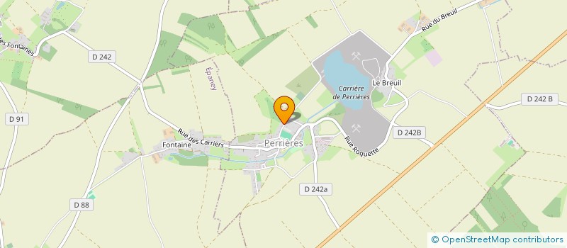 localisation de l'entreprise MONSIEUR LOIC LOISON  PERRIERES