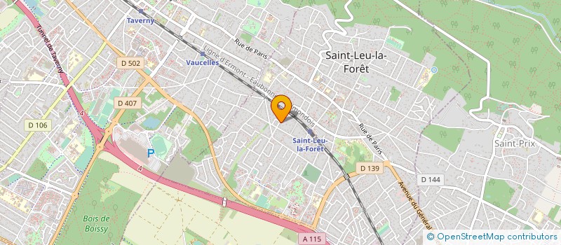 localisation de l'entreprise MONSIEUR LOIC LONCHAMPT à SAINT-LEU-LA-FORET