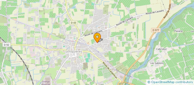 localisation de l'entreprise MONSIEUR LOIC LOPEZ à JONQUIERES