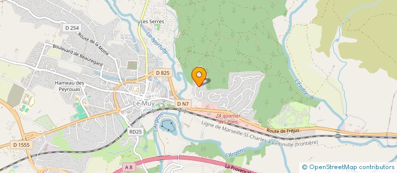 localisation de l'entreprise MONSIEUR LOIC LOUIS  LE MUY