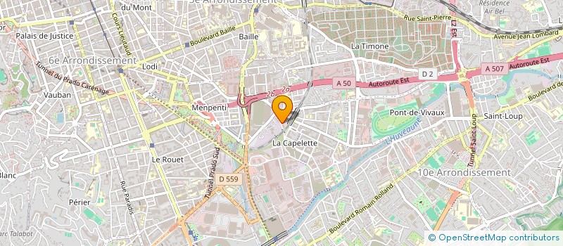 localisation de l'entreprise MONSIEUR LOIC-LUC MOREL à MARSEILLE