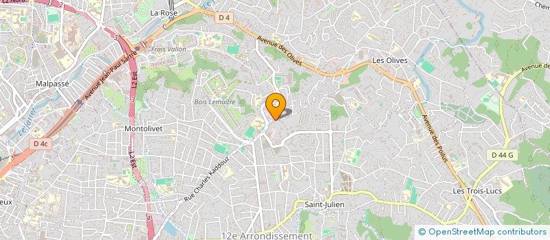 localisation de l'entreprise MONSIEUR LOIC MAGGI à MARSEILLE