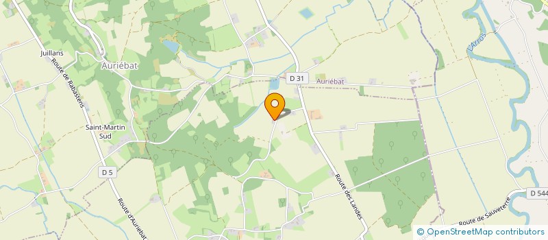 localisation de l'entreprise MONSIEUR LOIC MAILLE  SAUVETERRE