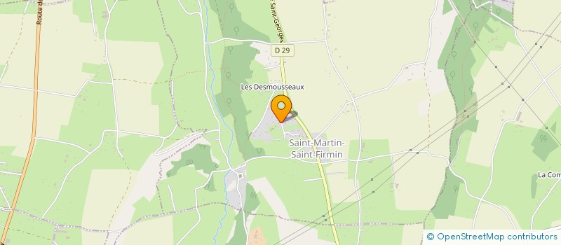 localisation de l'entreprise MONSIEUR LOIC MAILLE  ST-MARTIN-ST-FIRMIN