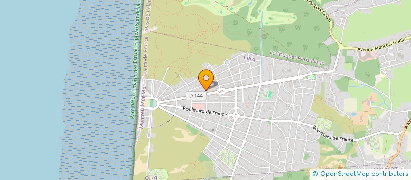 localisation de l'entreprise MONSIEUR LOIC MAISON  CUCQ