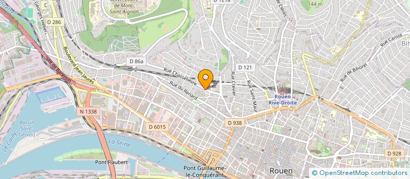 localisation de l'entreprise MONSIEUR LOIC MANCEAU  ROUEN