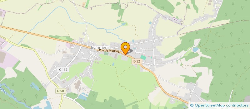 localisation de l'entreprise MONSIEUR LOIC MANGEOLLE  JEANMENIL