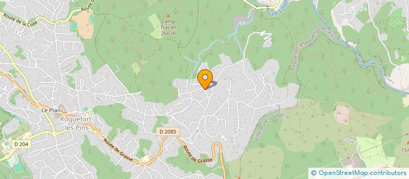 localisation de l'entreprise MONSIEUR LOIC MARABOTTI  ROQUEFORT-LES-PINS