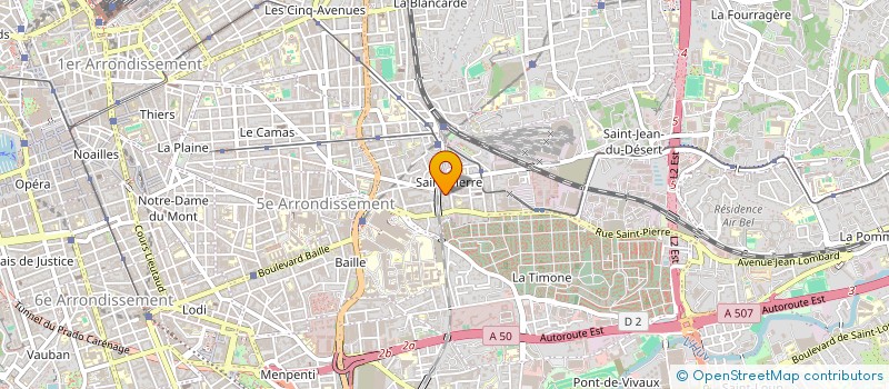 localisation de l'entreprise MONSIEUR LOIC MARCOTTE à MARSEILLE