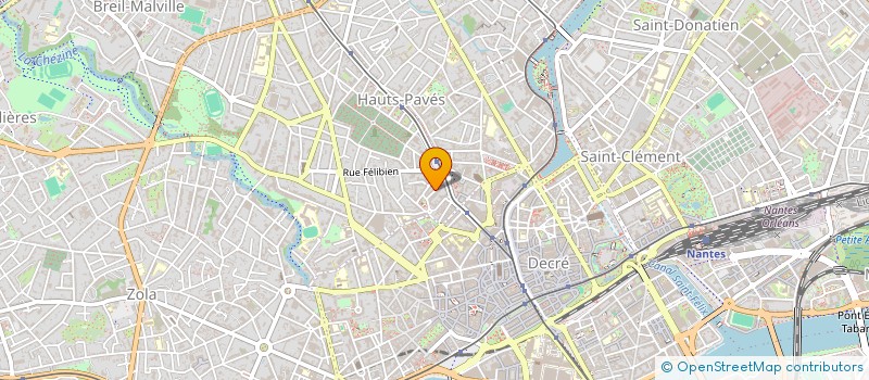localisation de l'entreprise MONSIEUR LOIC MARTIN à NANTES