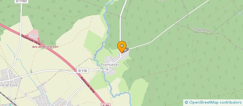 localisation de l'entreprise MONSIEUR LOIC MARTIN  COLLONGES-ET-PREMIERES