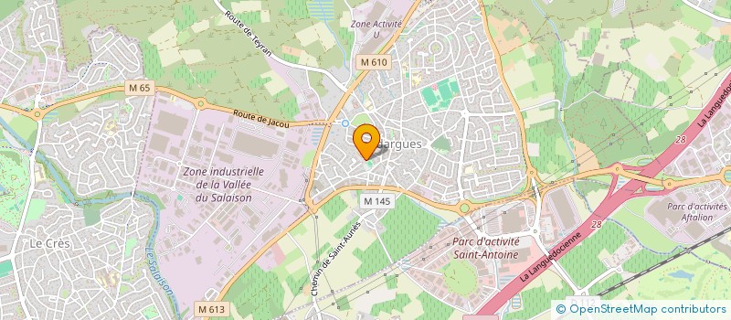 localisation de l'entreprise MONSIEUR LOIC MARTINEZ à VENDARGUES