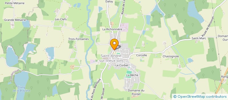 localisation de l'entreprise MONSIEUR LOIC MARTINEZ Y ORTEGA  SAINT-ANDRE-SUR-VIEUX-JONC