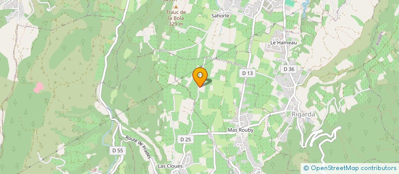 localisation de l'entreprise MONSIEUR LOIC MARTY  JOCH