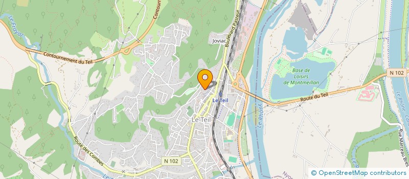 localisation de l'entreprise MONSIEUR LOIC MASSELIN  LE TEIL