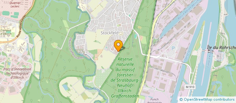 localisation de l'entreprise MONSIEUR LOIC MASSON à STRASBOURG