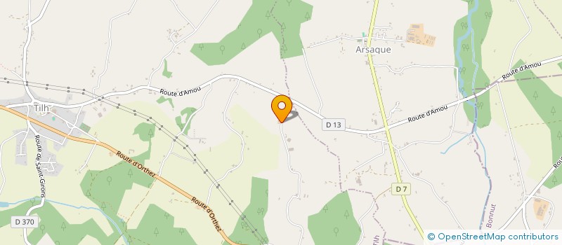 localisation de l'entreprise MONSIEUR LOIC MASSY  TILH