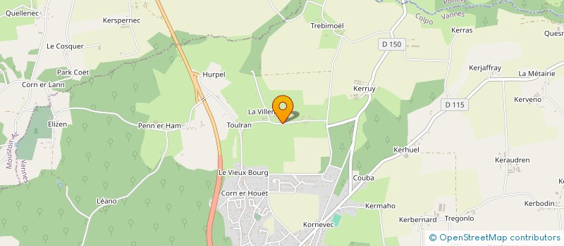 localisation de l'entreprise MONSIEUR LOIC MATHIEU  LORIENT