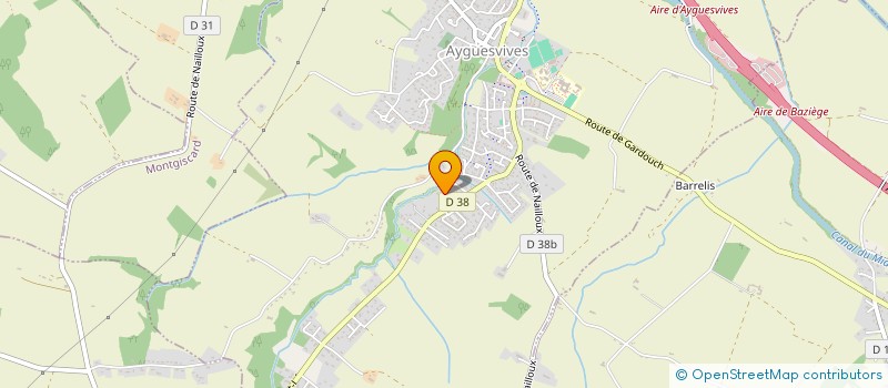 localisation de l'entreprise MONSIEUR LOIC MAURY  AYGUESVIVES