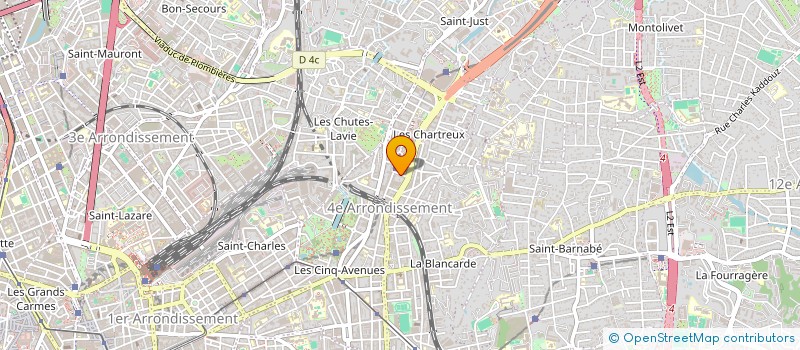 localisation de l'entreprise MONSIEUR LOIC MAZIERE à MARSEILLE