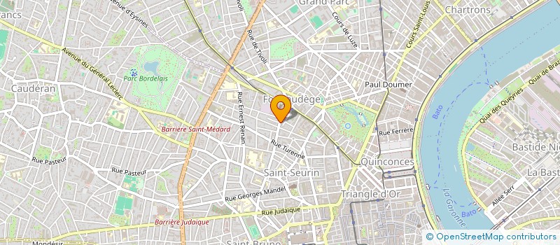 localisation de l'entreprise MONSIEUR LOIC MAZURE à BORDEAUX