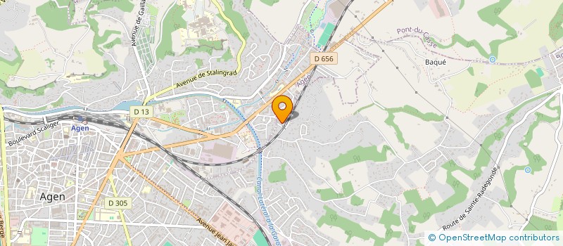 localisation de l'entreprise MONSIEUR LOIC MECHAIN  BON ENCONTRE