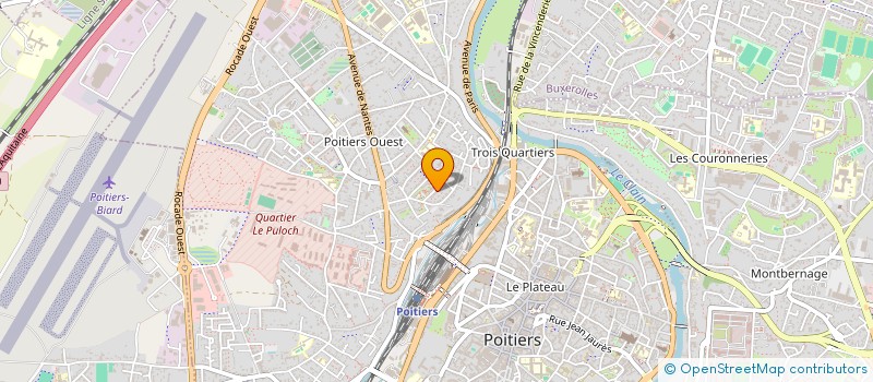 localisation de l'entreprise MONSIEUR LOIC MEHEE à POITIERS