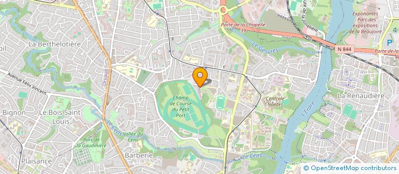 localisation de l'entreprise MONSIEUR LOIC MENUET à NANTES