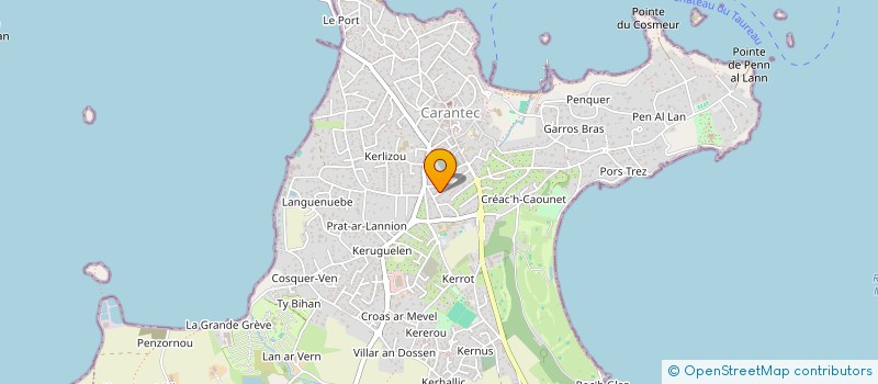 localisation de l'entreprise MONSIEUR LOIC MERRET à CARANTEC