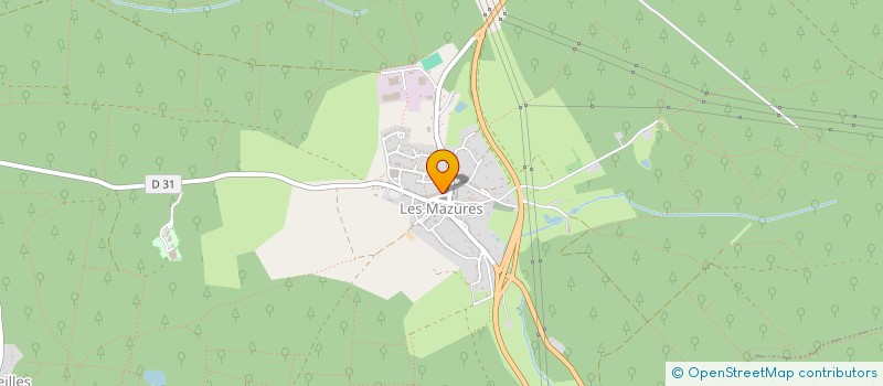 localisation de l'entreprise MONSIEUR LOIC MESTRE  LES MAZURES