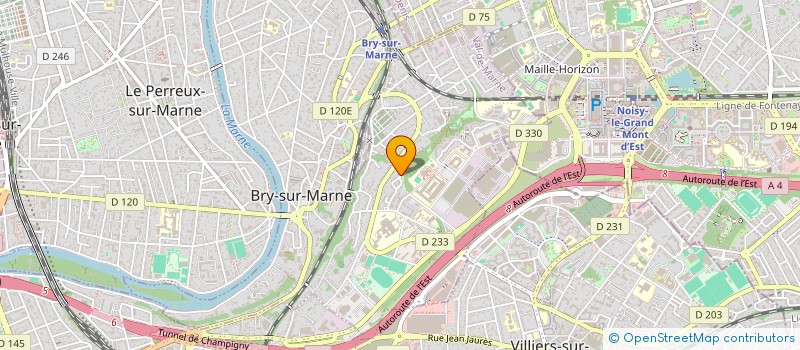 localisation de l'entreprise MONSIEUR LOIC MEURIOT  BRY-SUR-MARNE