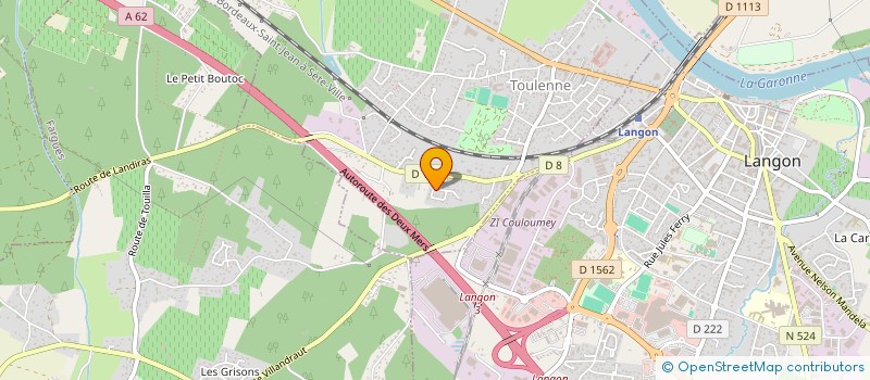 localisation de l'entreprise MONSIEUR LOIC MICHEL  TOULENNE