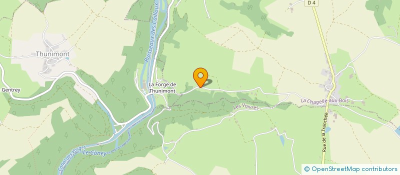 localisation de l'entreprise MONSIEUR LOIC MICHEL  LA CHAPELLE-AUX-BOIS