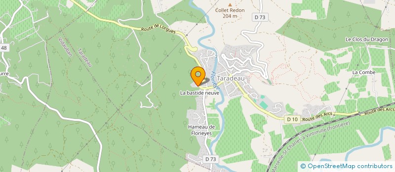 localisation de l'entreprise MONSIEUR LOIC MILLOT  TARADEAU