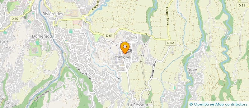 localisation de l'entreprise MONSIEUR LOIC MINATCHY  SAINTE-MARIE