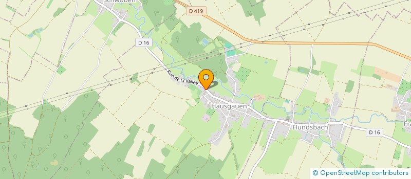 localisation de l'entreprise MONSIEUR LOIC MINERY  HAUSGAUEN