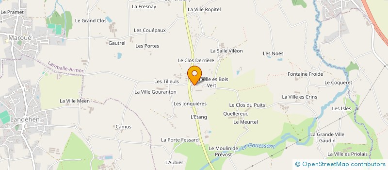 localisation de l'entreprise MONSIEUR LOIC MINGUY à LAMBALLE-ARMOR